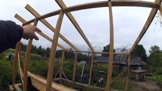 Что нового в хозяйстве, стройка, забор и другое // Жизнь в деревне смотреть онлайн