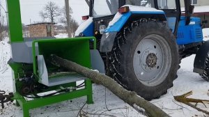 Измельчитель на трактор PM 220, с возможностью измельчать бревна до 220мм