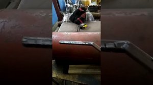 Печка в гараж из газовых балонов.