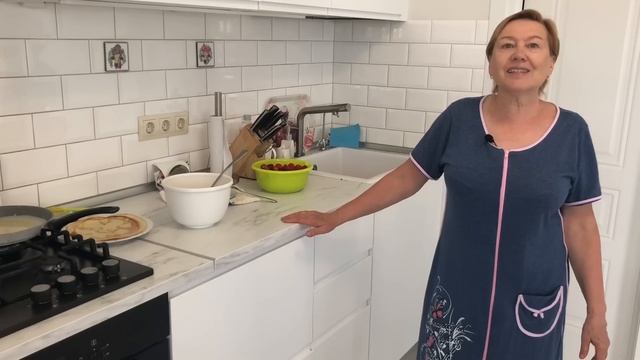 Влог.Мои впечатления от путешествия.Готовлю блины с клубникой.Наша жизнь в станице. смотреть онлайн