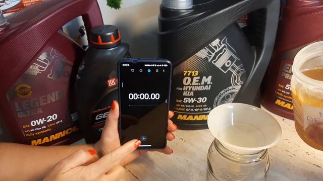 Тест зимней текучести -30 масел Лукоил Генезис и Маннол часть 2 смотреть онлайн