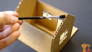 КАК СДЕЛАТЬ ДОМИК ИЗ КАРТОНА /  PAPER HOUSE DIY 2021