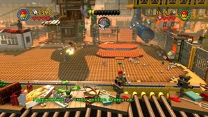 The Lego Movie Videogame, видеоигра на ps4 (1 часть, Кирпич-город)