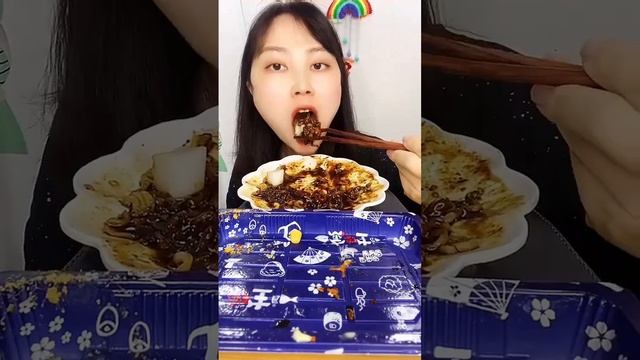ASMR BLACK BEAN NOODLES, SPICY SEAFOOD, SPICY ENOKI MUSHROOM, 불닭 팽이버섯 먹방, OCTOPUS, 짜장 라면 먹방MUKBANG