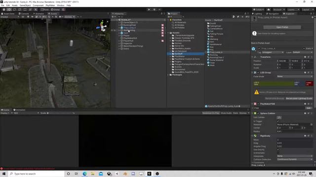 PlayMaker Tutorial FPS Horror batteries and Animation Interactions
