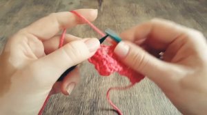 Узор Ажурный колосок спицами. МК. Обзор пряжи Scheepjes BLOOM.