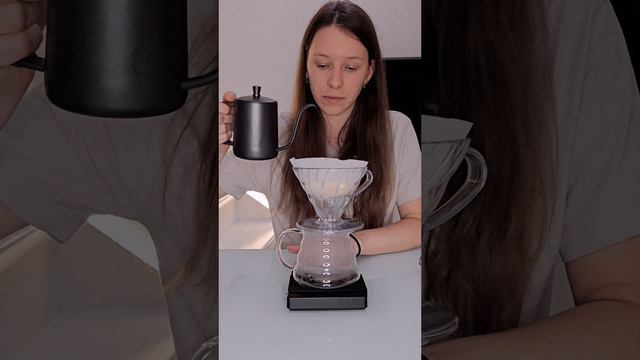 Часть 2. кофе в Воронке hario v60 с апельсином