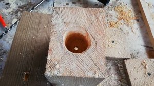 Светильник из дерева своими руками!