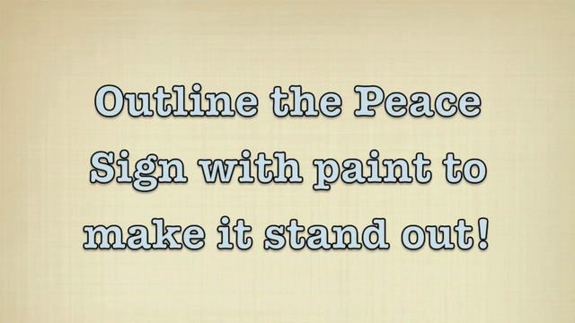 DIY: Peace Sign Wall Decor *RECYCLED* | #Roomspiration смотреть онлайн