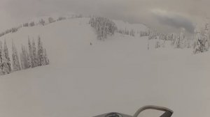 snow hawk 800 climbing in revy bc