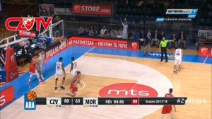 Play of the game : Ročesti & Bjelica | KK Crvena zvezda mts : KK Mornar,Aba liga 1 Kolo | 01.10.201