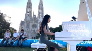Canon in D (Pachelbel's Canon) | Street Piano Performance | YUKI PIANO