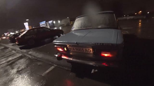 Покатушки, дрифт по мокрому Форд Сиерра смотреть онлайн