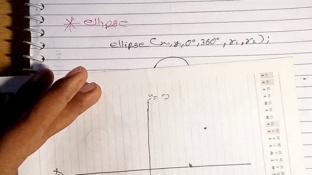 4. How to draw a ellipse in C programming using graphics #cprogramming #coding #graphics #viralvide