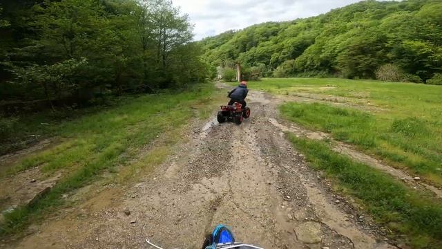 Покатушки на квадрике и питбайке смотреть онлайн