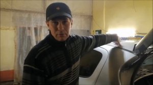 Пежо  Ремонт крыши без покраски после падения снега.