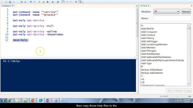 [Learning PowerShell Series] |  Update Help and Save Help смотреть онлайн