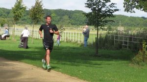 Matt Fisher 2.5km into Swindon parkrun