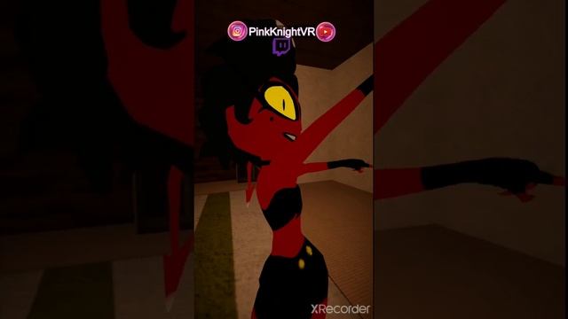 #vrchat  #vr #vrc #anime #gaming #pinkknight #helluvaboss #hazbinhotel #animation #couple #cosplay