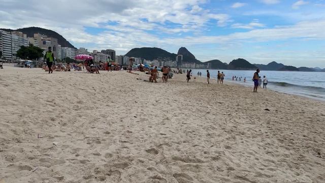 ?? Walking tour at Copacabana beach Brazil _ beach walk 4K? 1.mp4