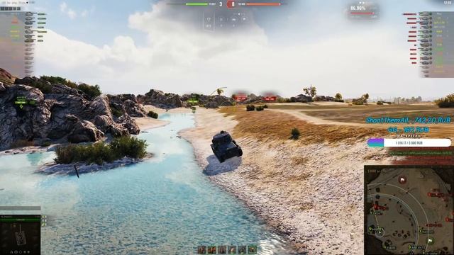 Т-103 Любимый прем танк. Фармим серебро на приятном танке! смотреть онлайн