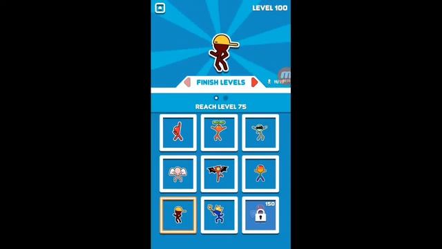 Stickman Hook - Unlocking Level 100 Stickman смотреть онлайн