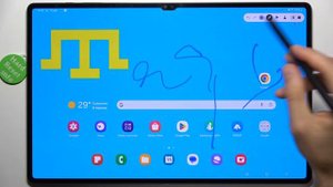 Samsung Galaxy Tab S9 Ultra | Как записать видео с экрана на Samsung Galaxy Tab S9 Ultra