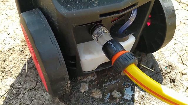 Обзор мойки высокого давления INTERTOOL DT-1504. Помыли трактор ЮМЗ-6 ДРАКОШУ))) смотреть онлайн