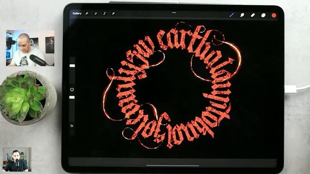 How To Create Calligrams & Circular Calligraphy with Tamer Ghoneim смотреть онлайн