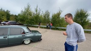 КРАТКИЙ ОБЗОР НА ВАЗ 2107 НА ПНЕВМЕ | БПАН | НЕОТРАЗИМЫЙ ВЛОГ