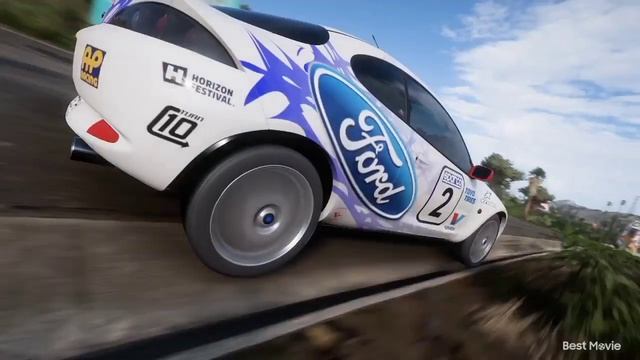1999 Ford racing puma around HokiHoshi test track Forza horizon 5 (3.28.7) смотреть онлайн