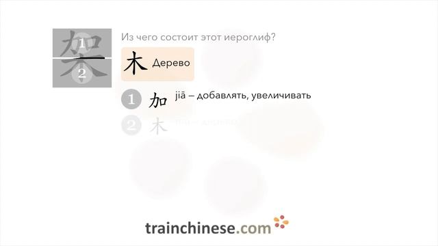 Как пишется 架 (jià) – полка — порядок черт, ключ, примеры и произношение