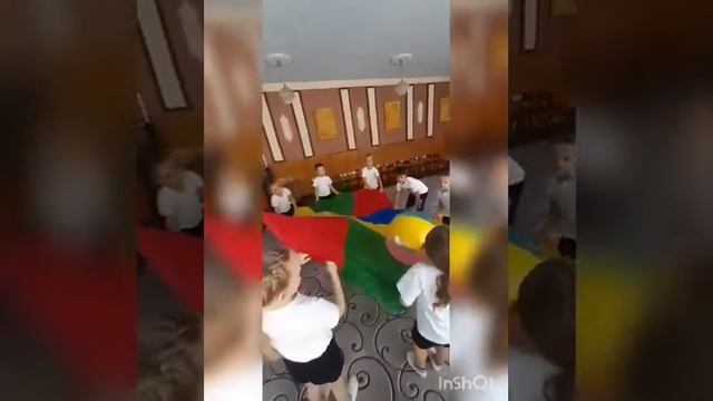 Использование игрового пособия "Парашют" с детьми дошкольного возраста смотреть онлайн