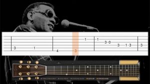 Ray Charles - Hit the Road Jack - Guitar tutorial (TAB)