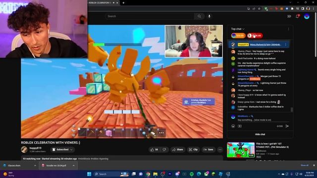 This Streamer STOLE MY MONEY...(Roblox BedWars) смотреть онлайн