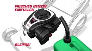 Das erste Starten Ihres Briggs & Stratton 550E SERIES Motors