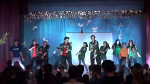 Танец кита - вожатые ДОЛ "Голубое озеро"