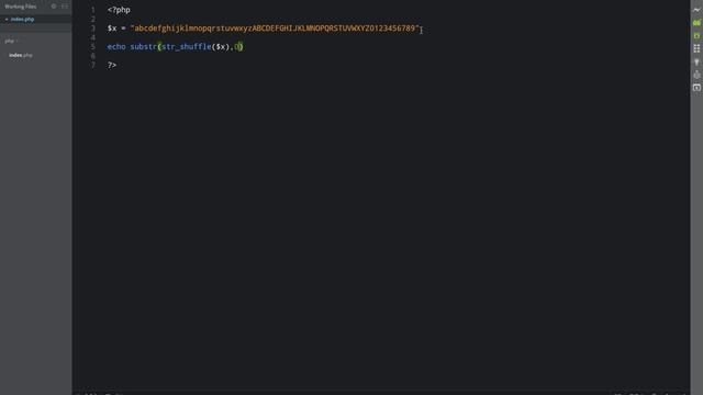 PHP generate random password смотреть онлайн