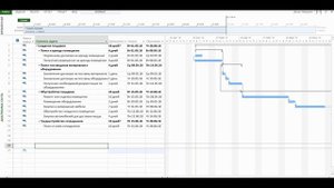 Работа в Microsoft Project