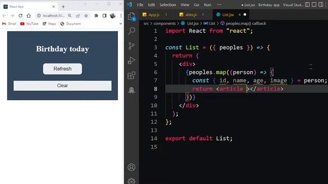 01 React Js Project Bangla  Bangla React Js Project for beginners React Js Tutorials bangla  RPS