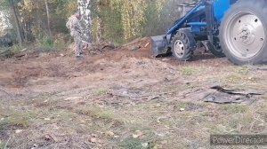 МТЗ-82 бульдозер