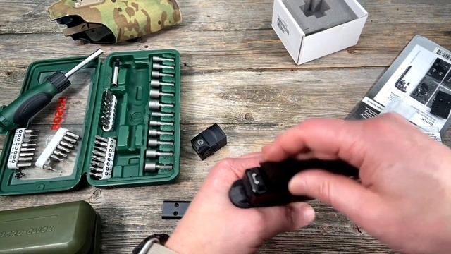 Glock 45 MOS Tactical + Aimpoint ACRO + Dopasowanie do kabury Safariland смотреть онлайн
