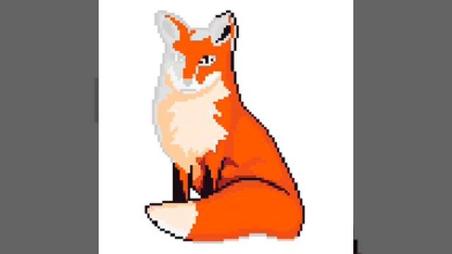 Рисуем красивую лису!! смотреть онлайн