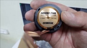 Акустика Ground Zero GZUC 650SQ - визуальное знакомство