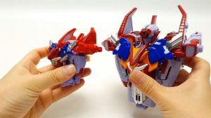 ToBot V Space The Strongest Master V Mini vs DX Six Vehicles Assemble Transformation