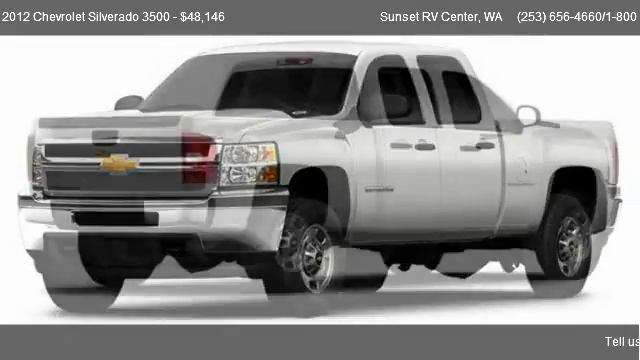 2012 Chevrolet Silverado 3500 3500 1WT 4x4 Cab Chassis - for sale in ; Bonney Lake WA __ WE ARE R смотреть онлайн