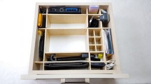 Идеальный порядок в ящике комода, который невозможно разрушить. ✅ DIY организация хранения гаджетов