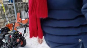 Снегоуборщик помощник для мотоблока Агат.  #мотоблок