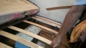 Замена ламели в металлическом каркасе