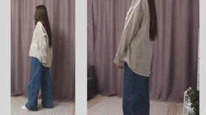 ZARA 2020/2021 Влог Покупки. ШИРОКИЕ ДЖИНСЫ. Простые и гармоничные сочетания. КАК И С ЧЕМ НОСИТЬ?